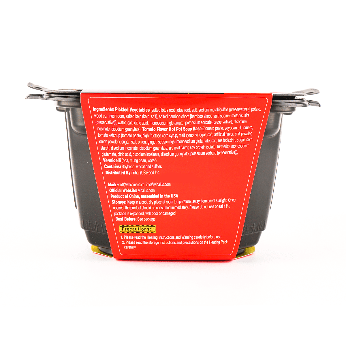 3PCS-Haidilao Self-Heating Hot Pot Tomato Flavor With Vegetables