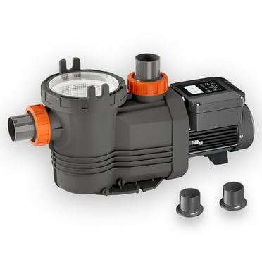 Varpoolfaye 1.8HP Variable Speed In Ground Pool Pump 230V with Large Filter Basket