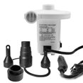 thumbnail image 2 of Graflsoa HT-403C Dual-Purpose Electric Air Pump: Compact, 45W, 220-240V AC, Ideal for Inflating and Deflating Outdoor Gear and Travel Essentials, Includes 4 Nozzles, White PVC Design., 2 of 6