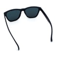 thumbnail image 5 of SA106 Polarized Sport Sunglasses for Men UV400 Lightweight Matte Plastic Black Frame - Red Mirror, 5 of 6