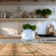 thumbnail image 4 of lionlar Crystal Ball Base Iron Lensball Base for Living Room Party Table Centerpiece S golden, 4 of 7