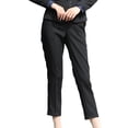 thumbnail image 4 of Moderna Pantalón De Mujer A La Rodilla, Pantalones Lápiz Ligeros De Un Color, Adecuados Para El Trabajo Y Ropa Casual Fáciles De Combinar Con Varios Estilos, 4 of 7