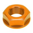thumbnail image 1 of Motorcycle Rear Wheel Axle Nut M20xP1.5 Aluminum Replacement for Yamaha YZ125/YZ250 1999?2021Yellow, 1 of 5