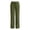 Army Green#linen pants women, variant on Drawstring Linen Pants Women Petite Elastic High Waist Pants Summer Casual Beach Lounge Vacation Trousers with Pockets Brown,L