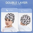 thumbnail image 6 of Honeii Cute Animal with Cow Print Kids Knit Beanie Watch Hat ,Knit Cap for Boys and Girls, 6 of 7