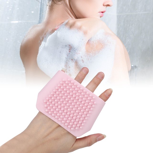 Cepillo exfoliante de silicona, cepillo exfoliante de silicona Cepillo de limpieza de silicona multifunción Cepillo de limpieza de lavandería Los mejores materiales