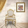 thumbnail image 3 of Unknown 20x23 Gold Ornate Wood Framed with Double Matting Museum Art Print Titled - Women and Jars, 3 of 4