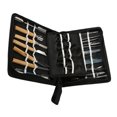 thumbnail image 4 of Lishi Portable 46Pcs Carving Tools Kit for Vegetable and Fruit Chiseling in Kitchen, 4 of 20