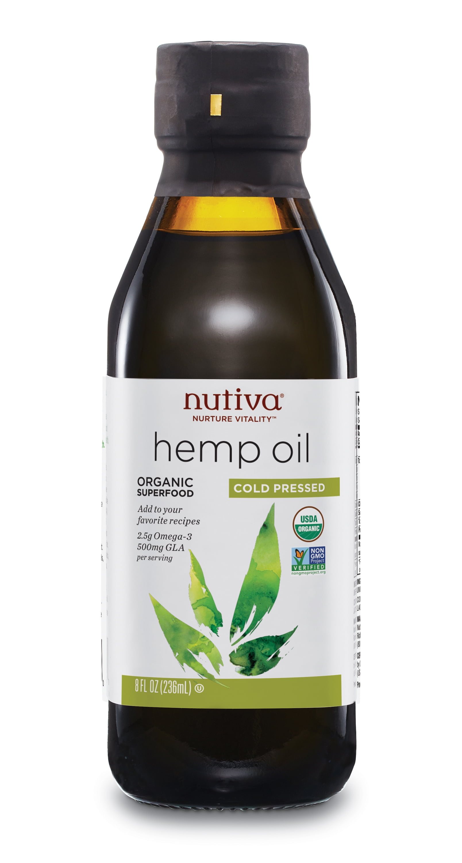 hemp organic nutiva walmart oil seed cold pressed oz