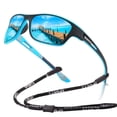 thumbnail image 2 of Typpkmm Fashion Sports Sunglasses with Chain Men Women Brand Designer Retro Sun Glasses Cycling Climbing Fishing Eyewear, 2 of 7