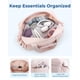thumbnail image 3 of Bolsa de gimnasio BAGSMART para mujer, bolsa de viaje, rosa, 3 of 8