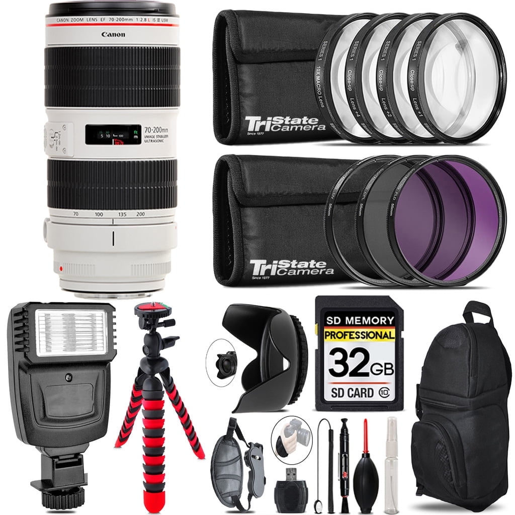 Canon EF 100-400mm F/4.5-5.6L IS II USM DSLR Camera Lens with Zoom