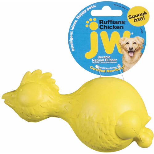 Inc. Ruffians Chicken Dog Toy 