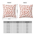 thumbnail image 6 of Wukai Pastry Premium Polyester Fleece Pillow Covers with Hidden Zipper Closure,Luxuriously Soft and Durable-18"x18", 6 of 7