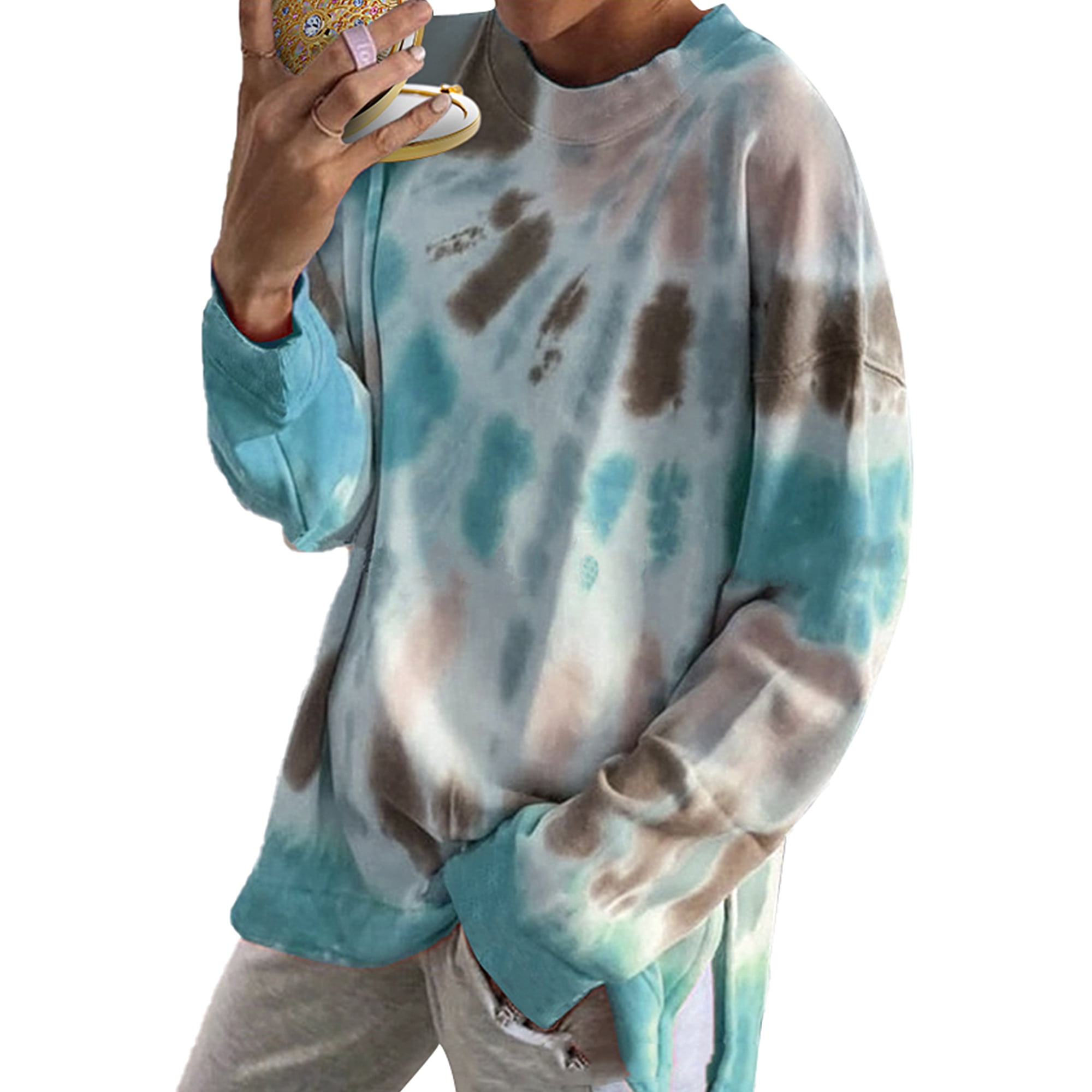 Oversized tie dye jumper sale