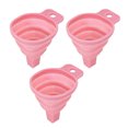 thumbnail image 1 of 3 embudos plegables de silicona para cocina, botellas pequeñas o mini llenas de embudo MFZFUKR CPB-WSH34-4, 1 of 5
