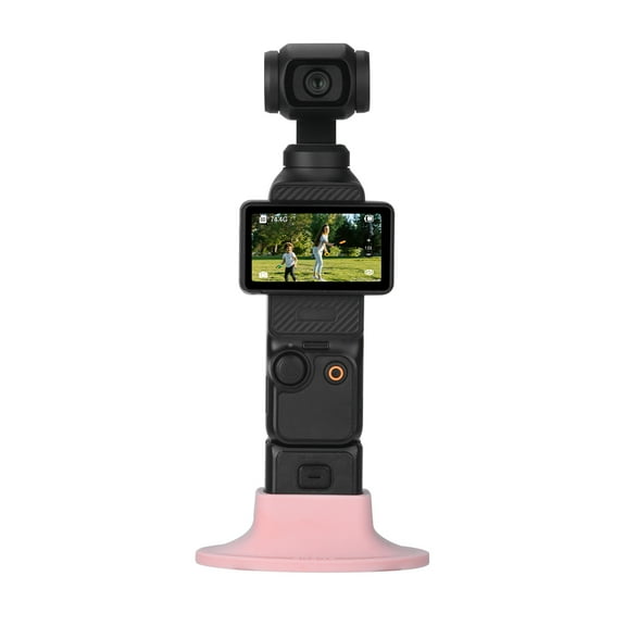 Camera Mount Stand Base for DJI OSMO Pocket 3,Silicone Support Base Desktop Stable Bracket Non-Slip Camera Mount  Stabilisation Bracket Accessories