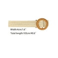 thumbnail image 3 of INSPIRE CHIC Women's Vintage Round Buckle Woven Belts Boho Waist Belt Striped Round Buckle, 3 of 5