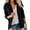 Black, variant on Women Plus Size Cargo Jacket Zip Up Pocket Casual Fall Coat,Army Green,2XL