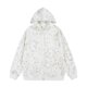 thumbnail image 1 of Dolkfu Sudadera con capucha de teñido anudado para hombres, chaqueta con cremallera de manga larga, abrigo casual de grandes tamaños para hombres XXL, 1 of 7
