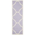 thumbnail image 5 of SAFAVIEH Cambridge Justine Geometric Wool Area Rug, Lavender/Ivory, 2'6" x 4', 5 of 11