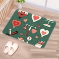 thumbnail image 5 of Valentine's Day Indoor Carpet Kitchen Rug Office Mat - Polyester Non-Slip Machine Washable, 5 of 6