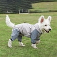 thumbnail image 6 of Color Matching Dogs Hooded Raincoats Reflective Strips Dogs Rain Coat Jackets Outdoor Waterproof Dogs Clothes for Cats, 6 of 8