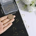 thumbnail image 3 of 10Pair Earring Hooks Sterling Silver French Earring Hooks with 1.5~1.8mm Bead, 3 of 5
