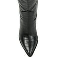 thumbnail image 5 of Journee Womens Therese Extra Wide Calf Stacked Heel Knee High Boots, 5 of 10