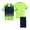 Green, variant on Children Football Jersey Set Men Boy Custom Soccer Uniform Outfit Kids School College Team Club Training Clothes