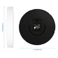 thumbnail image 2 of Wall clock Plastic Silent Suitable for decoration 12in White, 2 of 4