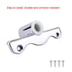 thumbnail image 4 of 2X Montaje Lateral Rowlock Row Lock Oarlock Soporte de Soporte Enchufes de Marino Kayak Canoa Accesorios, 4 of 5