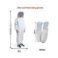 thumbnail image 2 of Vêtements d'Apiculture Complets Anti-Abeilles Protection Professionnelle pour Apiculteurs Costume Voile Unisexe Enfants Protection Complète, 2 of 8