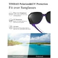 thumbnail image 2 of TINHAO Oversized Sunglasses Fit Over Glasses for Women, Polarized Square Fitover Sun Shades UV400 Protection, 2 of 6