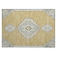thumbnail image 2 of Addison Rugs Chantille Indoor/Outdoor Traditional Vintage Gold Washable Rectangle Rug, 1'8" x 2'6", 2 of 6