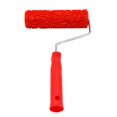 thumbnail image 1 of 7-Inch Assorted Embossed Pattern Painting Roller Wood Pattern Painting Roller with Plastic Handle 6, 1 of 3