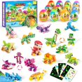 thumbnail image 1 of Dinosaur Party Favors Wisdom Castle, 12 huevos de dinosaurio con juguete de construcción, 1 of 7