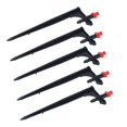 thumbnail image 4 of Misting Nozzle, Easy To Install Adjustable Irrigation Dripper Durable ABS  For Flower For Gardening For Lawn For Botany 180 Degree Green,90 Degree Blue,360 Degree Red, 4 of 8