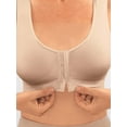 thumbnail image 3 of Seamless Front Hook Comfort Bra, Size 42 Nude, 3 of 6