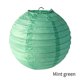 thumbnail image 2 of Mint Green Paper lanterns, diy round lanterns suitable for weddings, 2 of 5