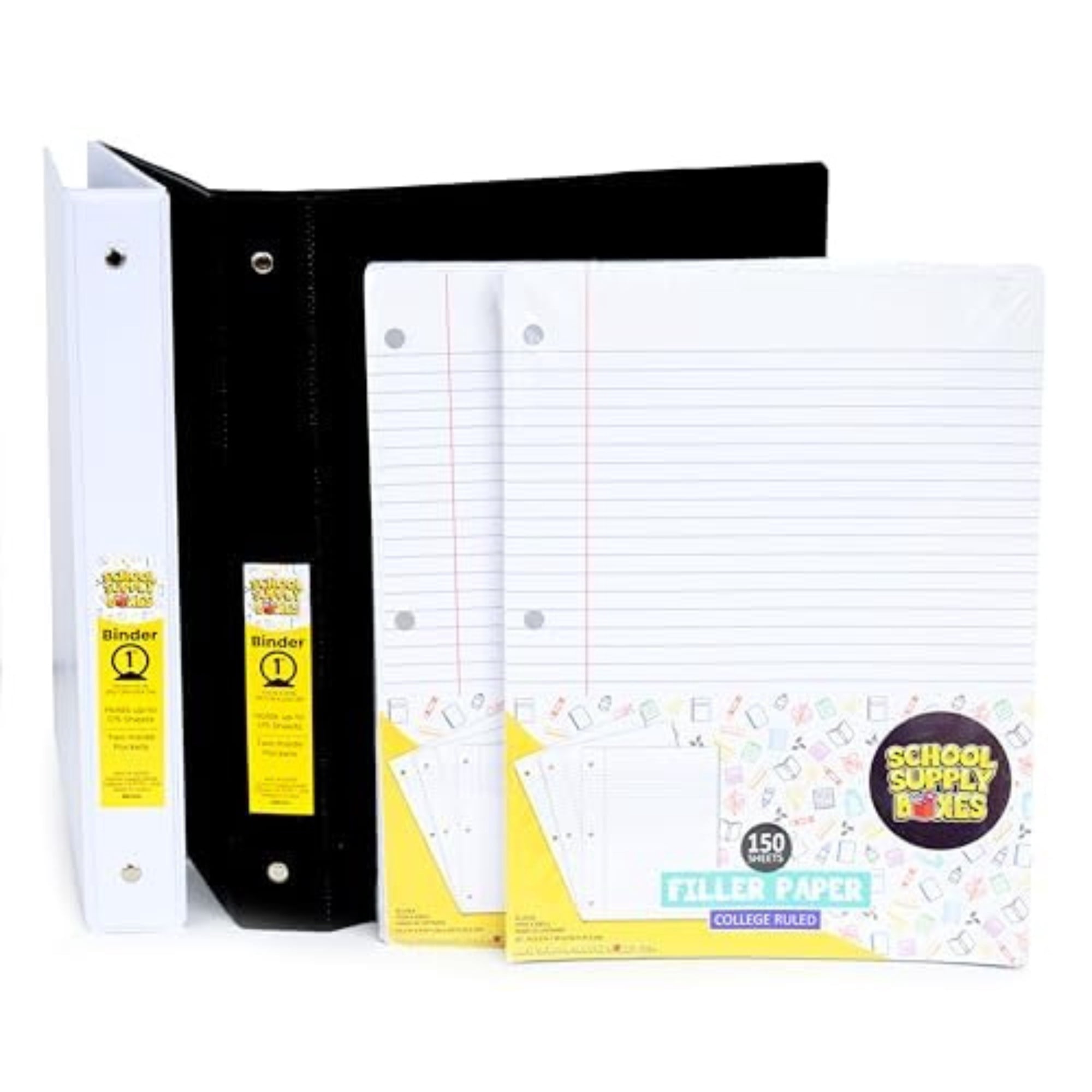 School Supply Boxes | Secondary School Bundle (50 Piece) | House Brand | Case (2 Units)