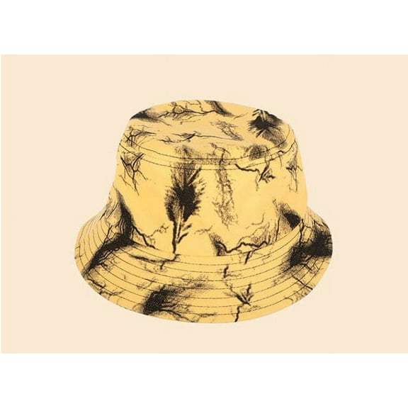 CoCopeanut Fashion Graffiti Style Panama Summer Harajuku Bucket Hat Colorful Tie Dye Fisherman Hat Bob Bucket Cap for Men Women Lady Gift