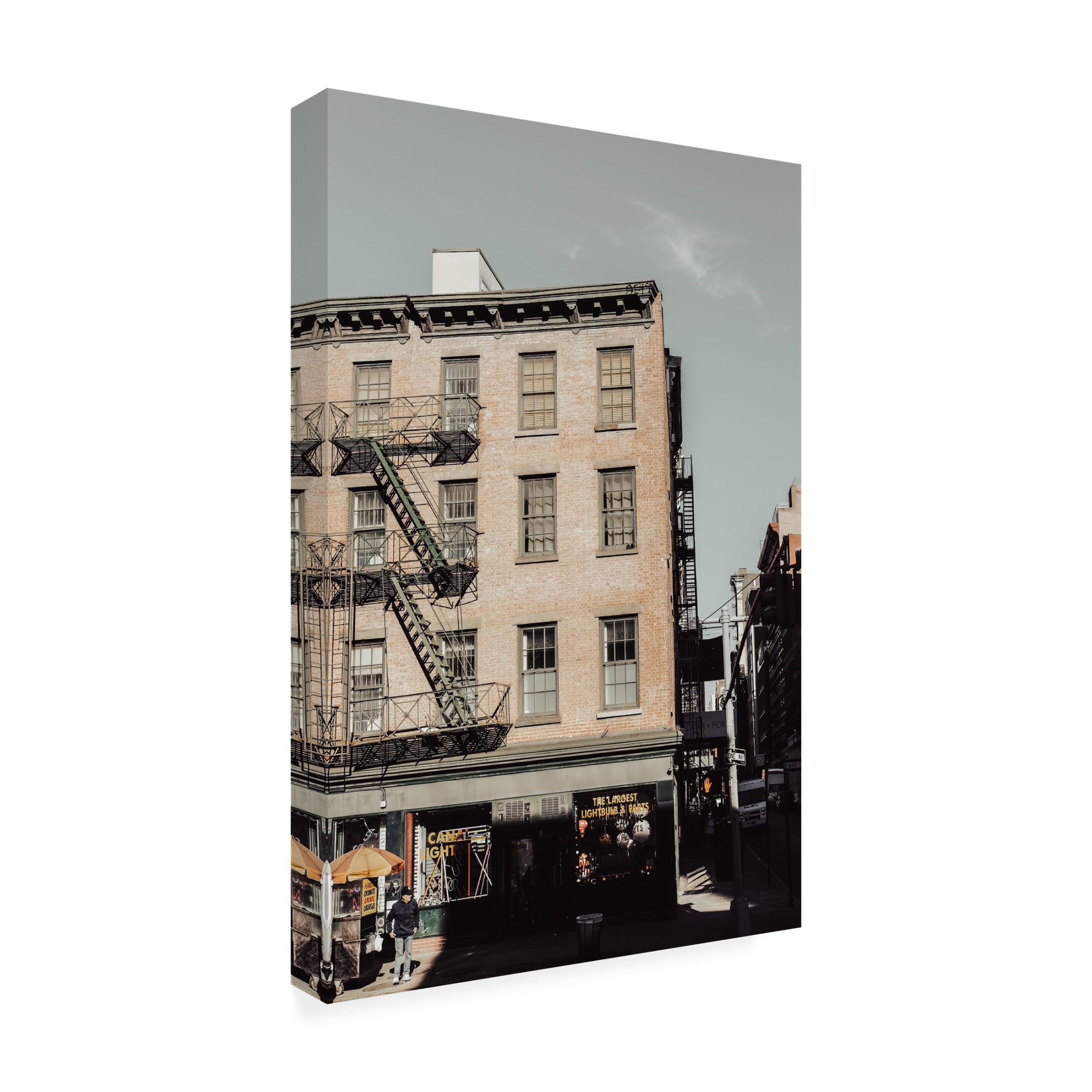 Trademark Fine Art Rikard Martin  New York City Street scecne Canvas Wall Art