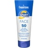 Coppertone Sport Sunscreen For Face, Zinc Oxide Mineral Face Sunscreen Spf 50, Oil Free Sunscreen, Travel Size Sunscreen, 2.5 Fl Oz Tube.