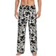thumbnail image 1 of Balery Cow Skin 1 Pantalones de pijama para hombre, pijama ultraligero, pantalón de descanso-Medium, 1 of 6