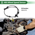 thumbnail image 2 of Sensor de Velocidad de Rueda ABS Unique Bargains Sensor ABS Sistema de Frenado Antibloqueo No.90921276 para Buick Excelle 2013 1 Pc Frontal Izquierdo, 2 of 7