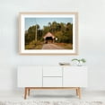 thumbnail image 5 of Orne Covered Bridge, Irasburg - Irasburg Vermont Photography Bridge Autumn Rural Woodland Scenic Architecture Landscape Oak Framed Wall Art Print 16 x 24 inches, 5 of 6