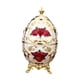 thumbnail image 1 of Estuche europeo para palillos de dientes, ideal para centros de mesa de fiestas. Blanco Dorado y Rojo, 1 of 9