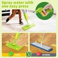 thumbnail image 3 of Set de limpieza Kids Spray Mop Lullulii para niños pequeños con escoba verde, 3 of 7