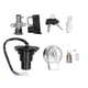 thumbnail image 2 of Kit De Bloqueo De Cubierta De Tanque De Combustible Para Casco De Encendido Combustible Con 2 Llaves Aptas Para Yamaha VIRAGO XV125 XV250 XV535 OTVIAP Helmet Lock, 2 of 8